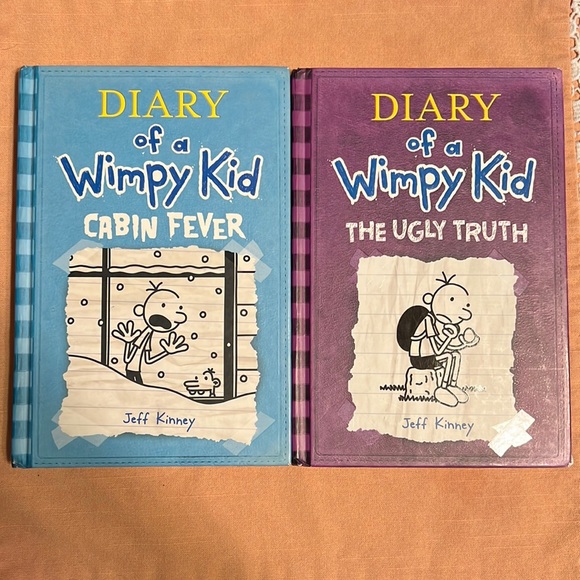 Diary of the wimpy kid books 6 and 5 hardcover - Picture 1 of 2